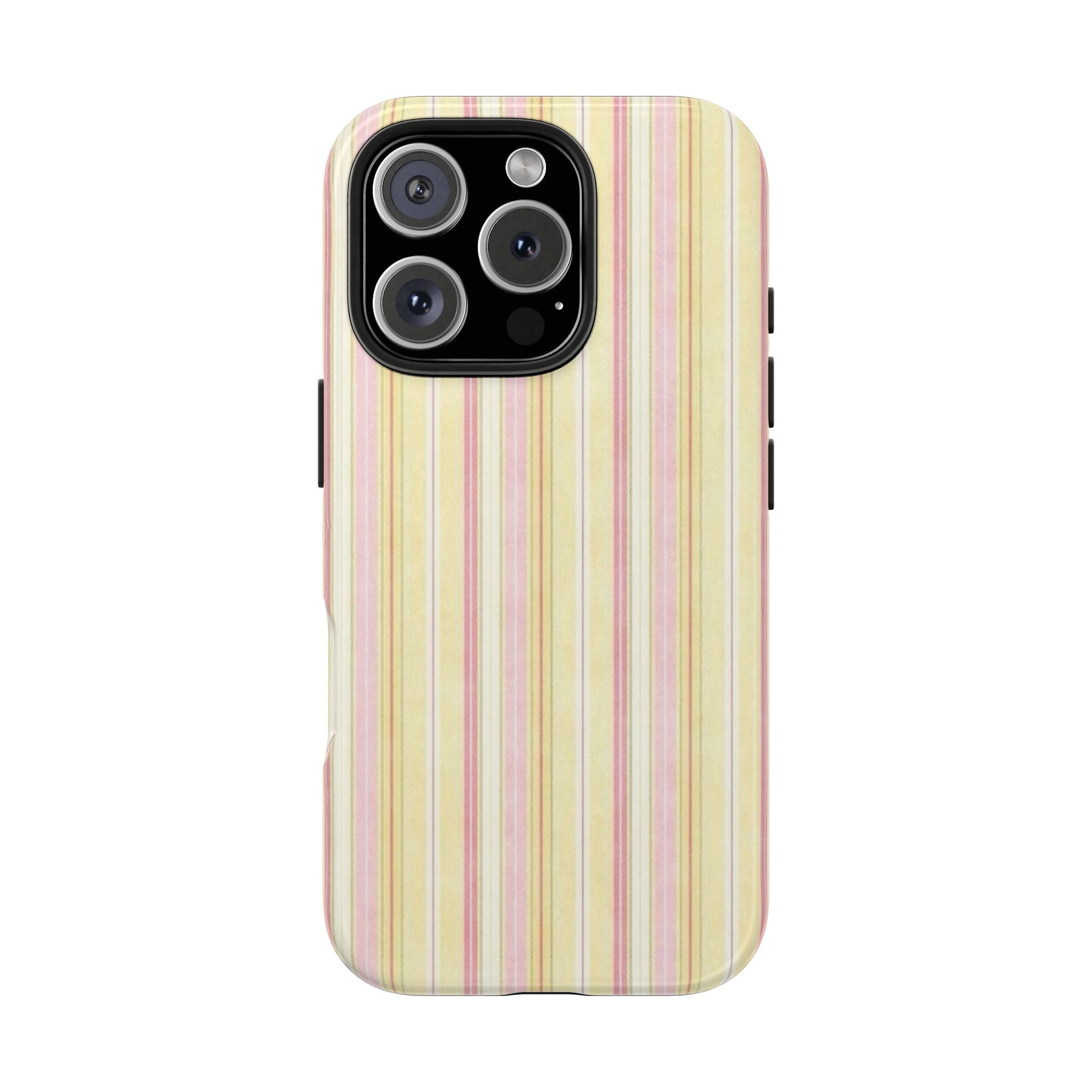 STRIPED SPRING- YELLOW AND PINK