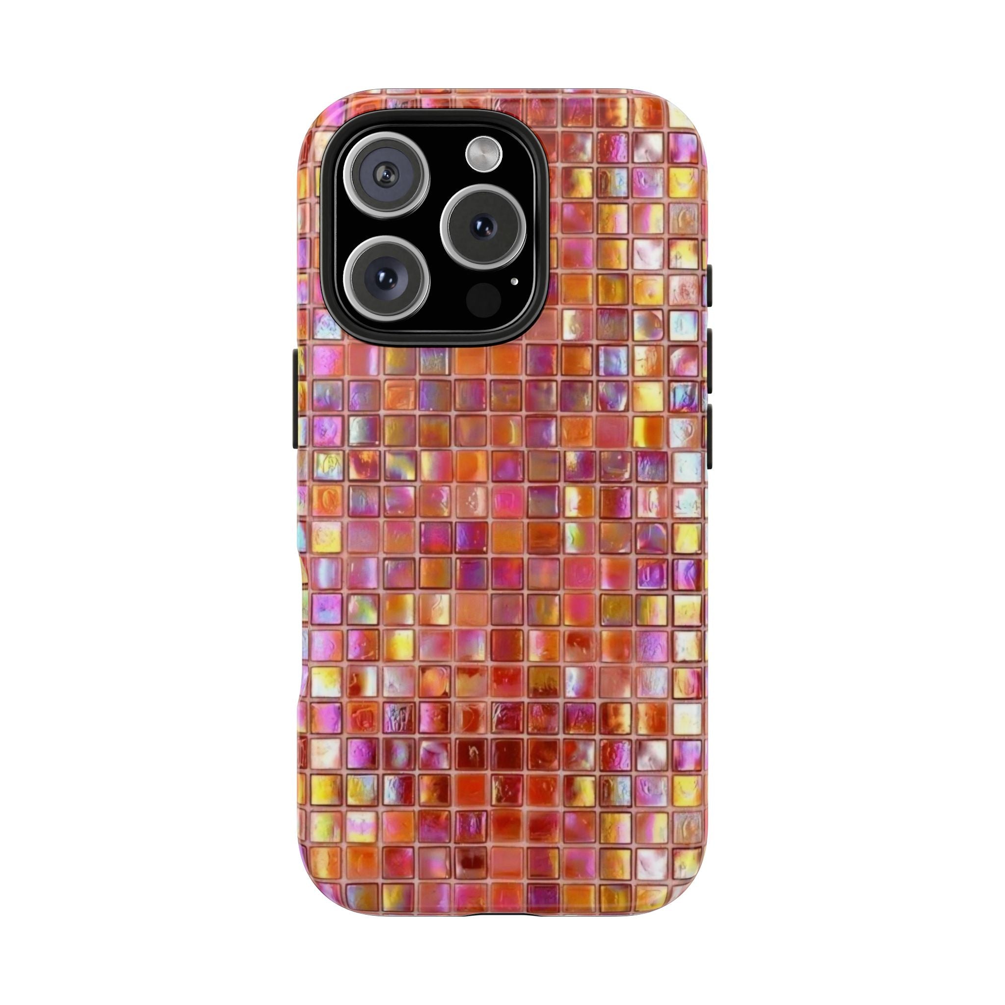 IRIDESCENT PINK MOSAIC
